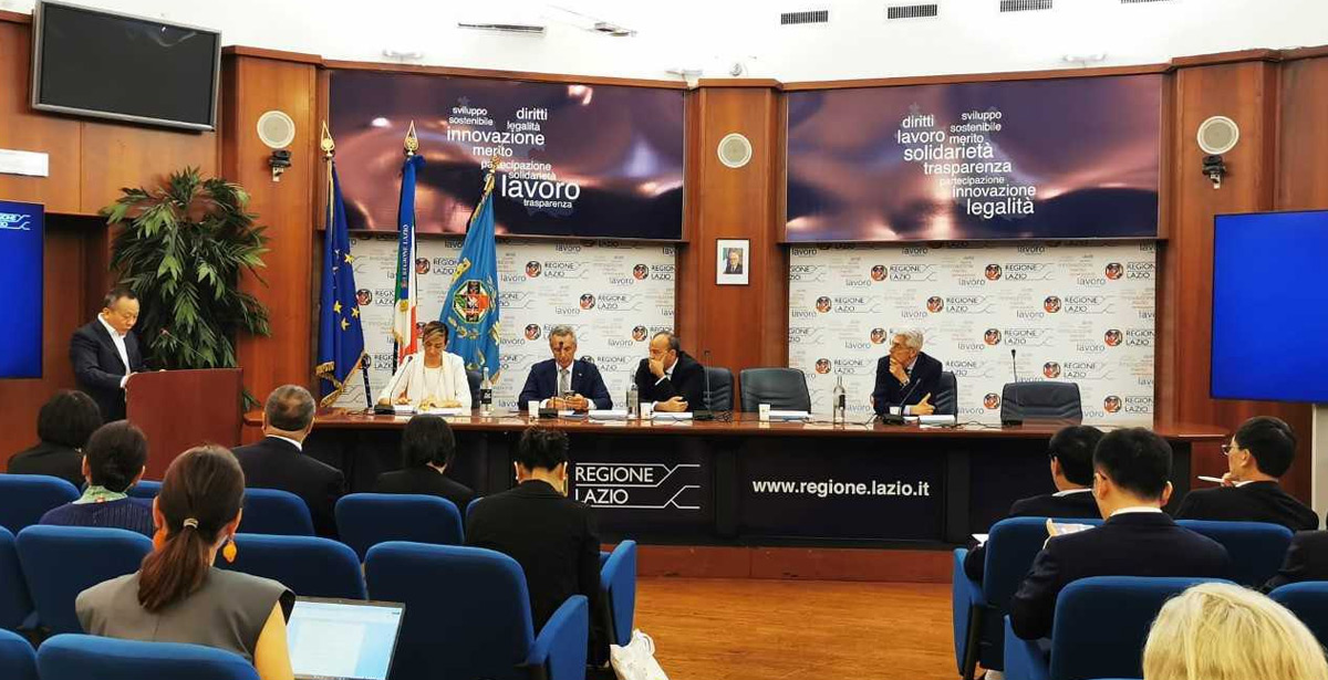 Incontro con delegazione cinese
