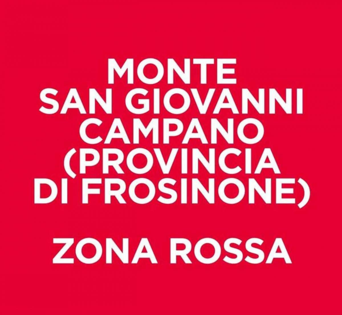 Monte San Giovanni Campano - Zona Rossa