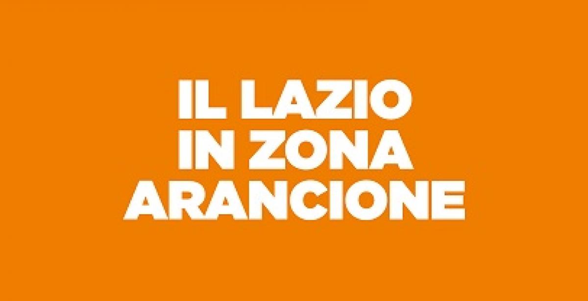 Lazio Zona arancione