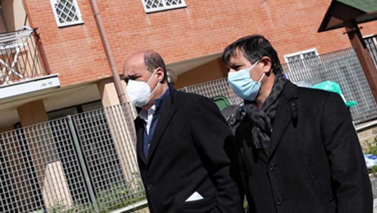 Zingaretti e Valeriani