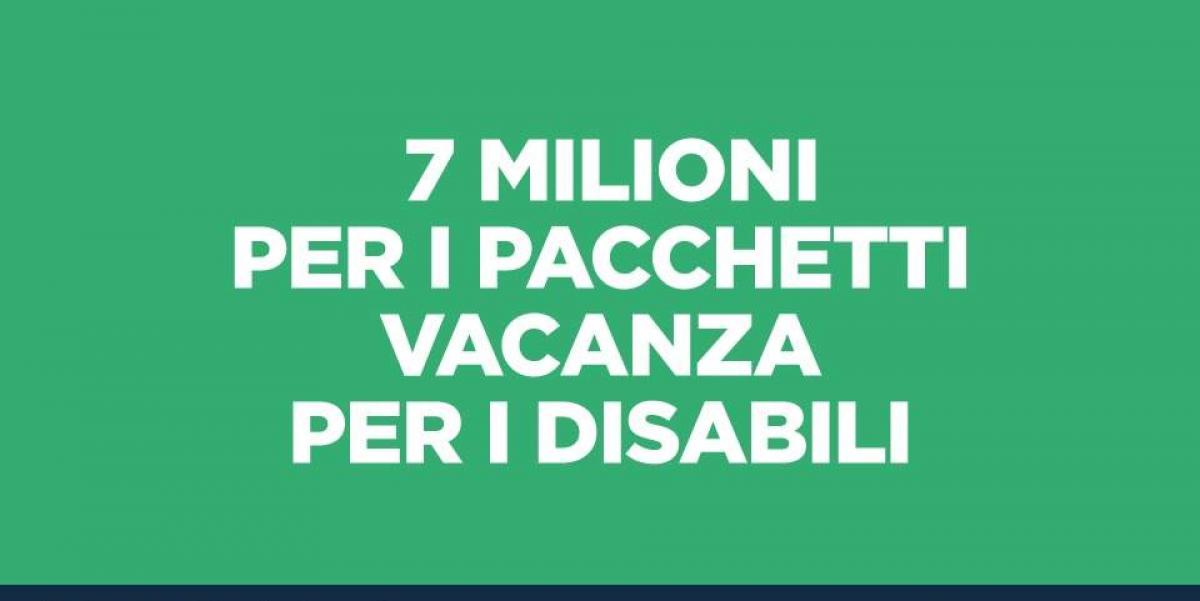 Pacchetti estivi persone disabili