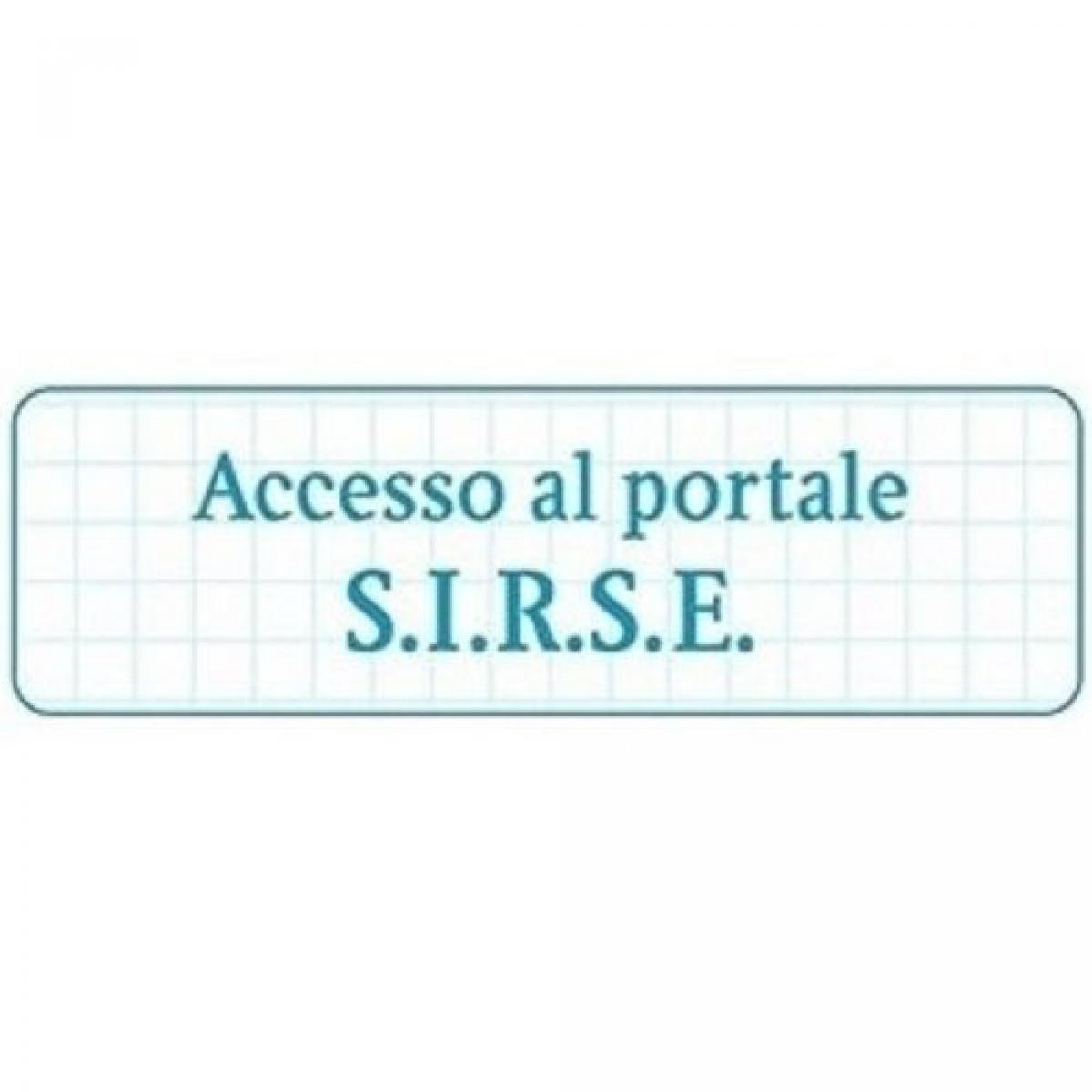 Accesso al portale S.I.R.S.E.