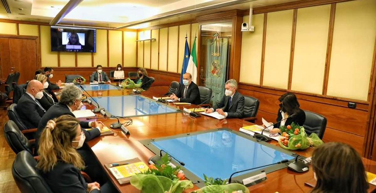 Giunta regionale del Lazio in seduta