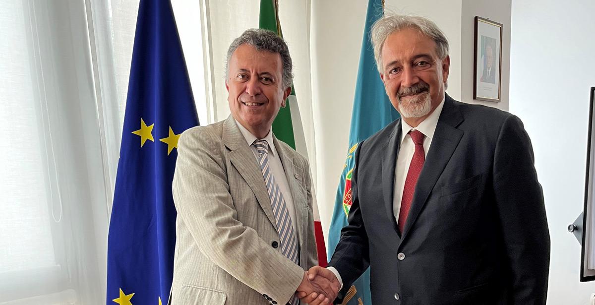 Regione Lazio, il Presidente Rocca riceve l’Ambasciatore del Messico, Carlos Garcia de Alba