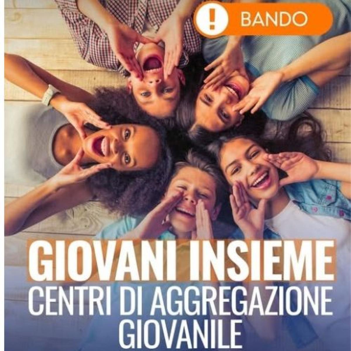 Banner Giovani Insieme Centri di aggregazione giovanile